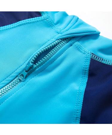 Baby Boys Sunsuit UPF 50+ Swimwear Set with Sun Hat, Blue 6-9 Months - Buy Online on GoSupps.com