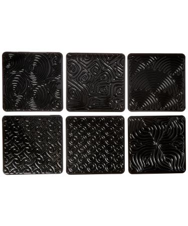 Craftplay Animal Skin Rubbing Plates - 4 Double-Sided Embossing Boards With 8 Wildlife Patterns