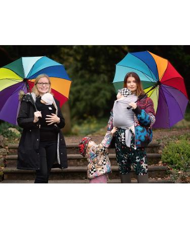 DaisyGro Certified Organic Baby Sling Carrier | GOTS Organic | CPSC Safety Tested | Small/Medium or Plus Size | Grey - Buy Online on GoSupps.com