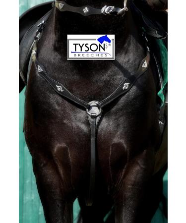 Jose Breastplate Show | Portuguese Spanish Leather Black Brown | Tysons VB WB XF XXF Calfblood - Buy Online on GoSupps.com