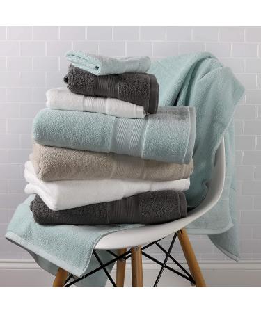 Made Here American Heritage 100% Organic Cotton Luxury Washcloth(8pk) - White 8 Piece Set - Buy Online on GoSupps.com