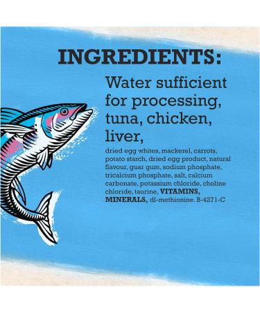 Beyond Wet Cat Food Wild Caught Tuna Wild Alaskan Cod & Carrot in Gravy - 85 g Can (12 Pack) - Buy Online on GoSupps.com