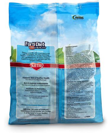 Buy Kaytee Forti-Diet Pro Health Parrot Food - Nutrient-Rich Diet for Healthy Birds - Buy Online on GoSupps.com
