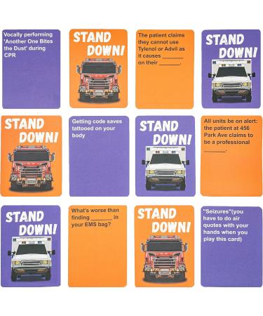 Dispatcher Gifts and Game Card for Firefighters Stand Down Card Game for Health Care Workers and Paramedic Gear - Buy Online on GoSupps.com
