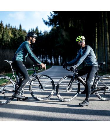 Rogelli Core Men's Cycling Shorts with Seat Pad - Breathable Long Bib Shorts - Black 4XL - Buy Online on GoSupps.com