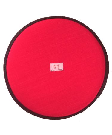 Dogs and More - Floating fabric Frisbee (large) / Frisbee disc / dog toy red - Buy Online on GoSupps.com