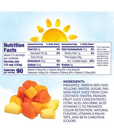 Dole Mixed Tropical Fruit - 15.25 Oz, Syrup Passion Fruit Blend - Buy Online on GoSupps.com
