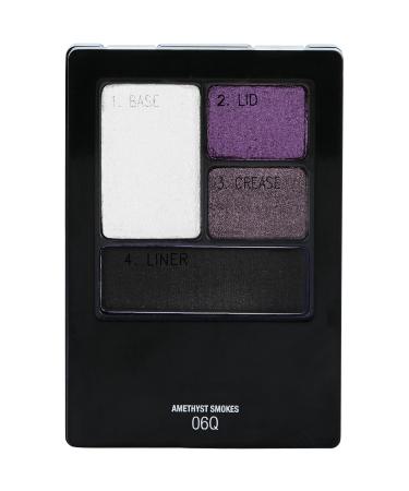 Maybelline New York Expert Wear Eyeshadow Quads  Amethyst Smokes  0.17 oz.