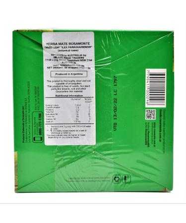  Rosamonte Rosamonte Mate Tee Tea Bag 150g - Buy Online on GoSupps.com