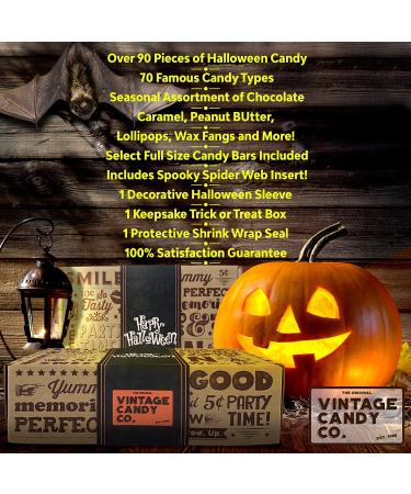 Halloween Candy Care Package - 80 Count Gift Assortment with Milk Chocolate Skulls, Eyeballs, Pumpkins, Seasonal Foil Candies, and More! Perfect for Kids, College Students - Treat Basket - Buy Online on GoSupps.com