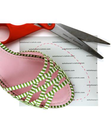 Sticky Bottoms Removable Sole Protectors - Clear 2 Pieces (Large 5x11 inches) | International Shipping Available - Buy Online on GoSupps.com