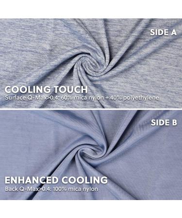 HOMFINE Cooling Pillow Cover Set - Double-Sided Cooling Pillows for Side Sleepers - ARC-Chill Fiber for Summer Comfort - Buy Online on GoSupps.com