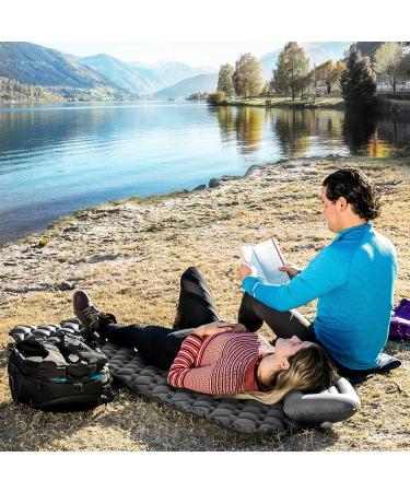 HiHiker Ultralight Camping Sleeping Pad - Compact Air Mattress for Backpacking and Outdoor Activities - Buy Online on GoSupps.com