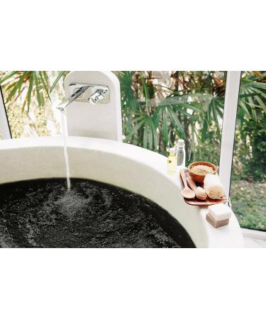 Black Bath Bomb with Silver Glitter - Large 7.5oz Anti-Aging Bath Bomb with Epsom Salts, Coconut Oil & Kaolin Clay - Skin Moisturizing Aromatherapy Bath - Soul Cleanser w/ Silver - Buy Online on GoSupps.com