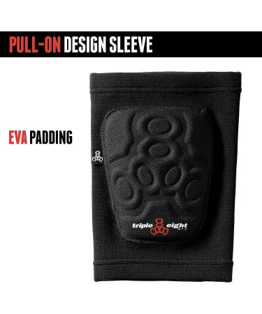 Triple Eight Covert Knee Pads - Large, Black - Buy Online on GoSupps.com