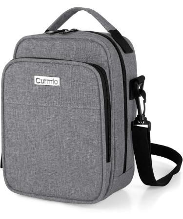 Curmio Insulin Travel Bag - Gray Insulin Cooling Bag for Diabetics | Ideal for Medication & Accessories - Buy Online on GoSupps.com