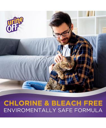 Urine OFF Cat Urine Stain and Odour Remover Spray - Pet Friendly Enzyme Eliminator - 3.78L & 500ml Sizes Available - Buy Online on GoSupps.com
