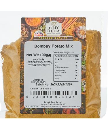 Old India Bombay Potato Mix 100g - Authentic Indian Spices for Delicious Potatoes - Buy Online on GoSupps.com