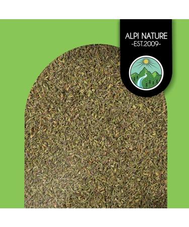Alpi Investment OOD Dried organic thyme rubbed organic thyme from controlled organic cultivation 100 pure and natural for the preparation of herbal mixtures and thyme tea 250 GR - Buy Online on GoSupps.com