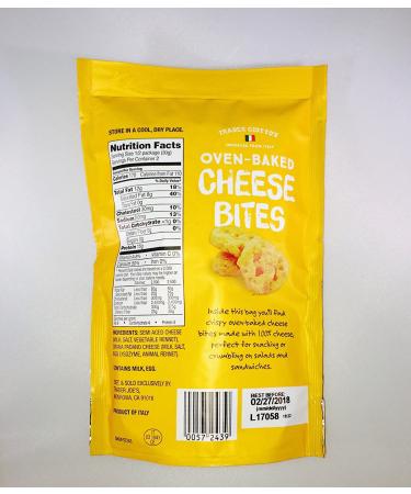 Trader Joe's Trader Giotto's Oven-Baked Low Carb Gluten-Free Cheese Bites - 6.33 Ounce (3-pack) - Buy Online on GoSupps.com