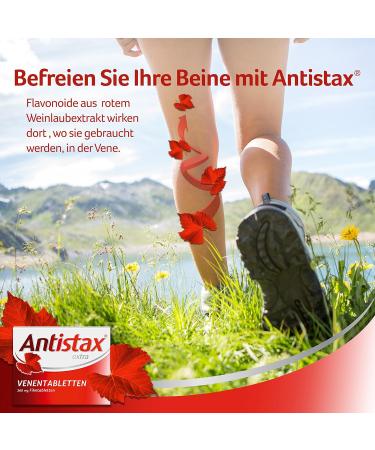 Buy Antistax Extra Venenable 60 pcs - Best Relief for Legs & Veins | Fast International Shipping - Buy Online on GoSupps.com
