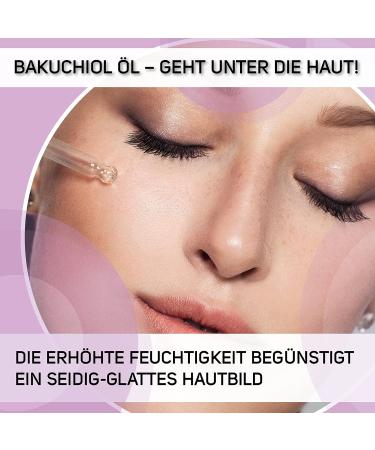 Bakuchiol Facial Oil: dry oil for facial care - anti-aging moisturizing regenerating thanks to Bakuchiol (alternative to retinol) squalane and vegetable oils 40 ml - Buy Online on GoSupps.com