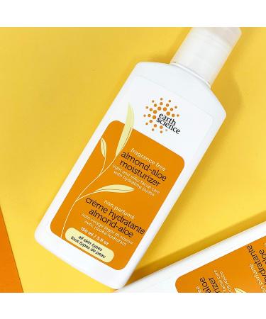 Earth Science Almond-Aloe Moisturizer Fragrance Free | 5 fl oz | Hydrating Skincare - Buy Online on GoSupps.com