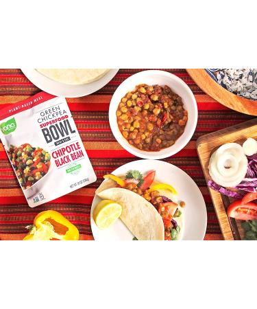 Vana Life Foods Green Chickpea Superfood Bowl - Chipotle & Black Bean, Plant-Based Heat & Eat Meal (Pack of 6) - Buy Online on GoSupps.com