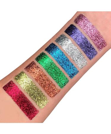 Moon Glitter Classic Fine Silver Glitter Shaker - 5g | Cosmetic Festival Makeup for Face, Body, Nails, Hair, Lips - Buy Online on GoSupps.com