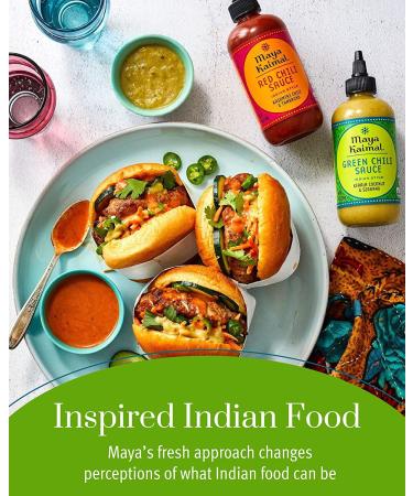 Maya Kaimal Foods Chili Sauce Variety Pack 9.5oz (Pack of 2) - Easy Squeeze Bottle, Vegan, Non-GMO, Gluten Free - Buy Online on GoSupps.com