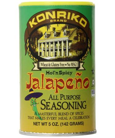 Konriko Jalapeno All Purpose Seasoning 5oz 5 Ounce (Pack of 1)