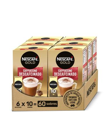NESCAFÉ Gold Typ Cappuccino Decaffeinated - Sticks (6 x 10 x 12.5g)