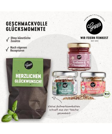 Gepp's Delicatessen Wunderb tk Gift Set - Unique Culinary Delicacies for Girlfriend Colleague Teacher | Perfect Gift Idea for Men & Women - Buy Online on GoSupps.com