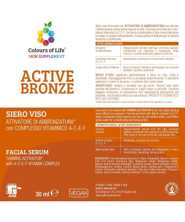 Tanning Activator Face Serum with A-C-E-F Vitamin Complex - 30 ml gives the complexion a naturally more pronounced coloring - Buy Online on GoSupps.com