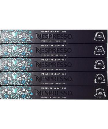 Nespresso OriginalLine: Stockholm Fortissio Lungo 50 Capsules - Buy Online on GoSupps.com