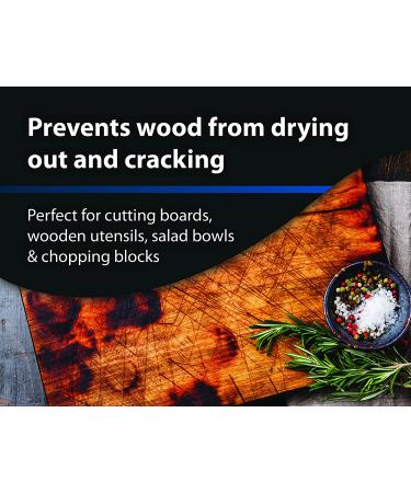 16oz Premium Food Grade Mineral Oil Spray for Butcher Blocks/Cutting Boards - Includes Sprayer - Buy Online on GoSupps.com