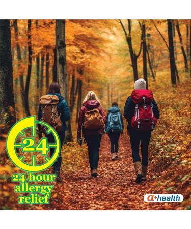 A+Health Cetirizine HCl 10mg Tablets 24 Hour Allergy Antihistamine Indoor & Outdoor Allergies Relief from Sneezing Itchy Throat Watery Eyes 400 Count - Buy Online on GoSupps.com