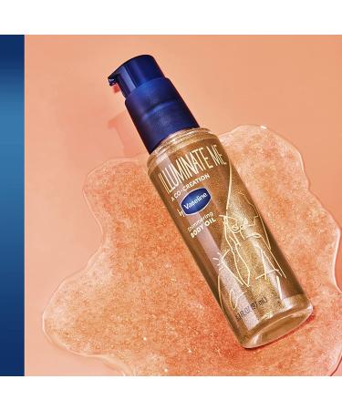 Vaseline Illuminate Me Shimmering Body Oil - Melanin Rich Skin Glow 3.3 oz - Buy Online on GoSupps.com