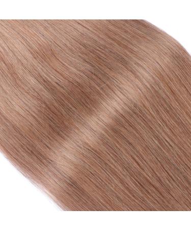 Tape In Hair Extensions #12 Light Brown 40cm - 100% Remy Real Hair 30 Bricks 4cm Wide Adhesive Tape | Tresse by Novon Hair Extensions - Buy Online on GoSupps.com