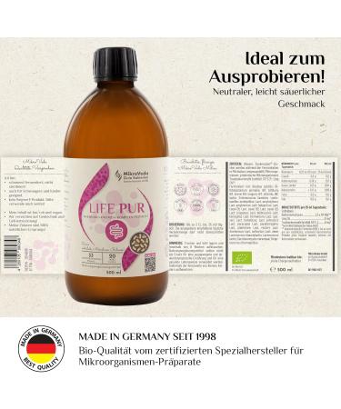Buy Microveda Structure Cure Vegan Ferment Drink (2x0.5L Glass Bottles) | 33 Bacterial Strains | International Shipping - Buy Online on GoSupps.com