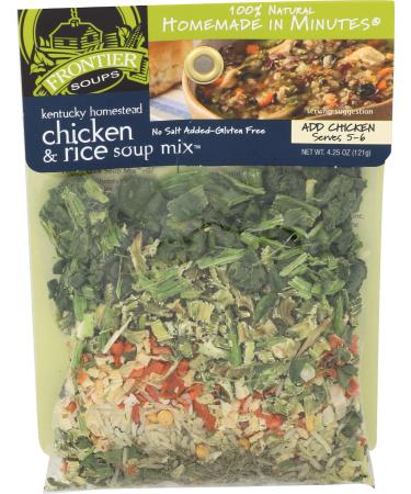 FRONTIER SOUPS Chicken and Rice Soup Mix, 4.25 OZ