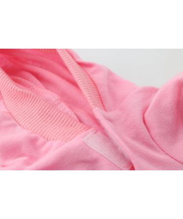 DroolingDog Princess Girl Dog Sweatshirts Puppy Hoodie Girls Dog Hoodies Crown Girl Dog Clothes Small Dog Girl Clothes Large (8.8lb-13.2lb) Pink - Buy Online on GoSupps.com
