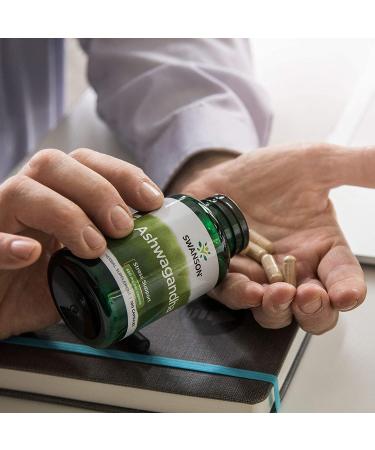 Swanson Ashwagandha 450 mg - 100 Capsules | Natural Stress Relief & Energy Boost - Buy Online on GoSupps.com