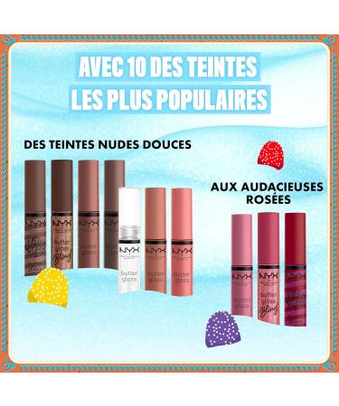  NYX PROFESSIONAL MAKEUP NYX Professional Makeup Holiday 25 Butter Gloss Vault - Buy Online on GoSupps.com