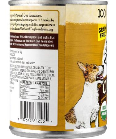 Newman's Own Chicken & Liver Dinner for Dogs - 12.7 oz (Pack of 12) - Premium Dog Food - Buy Online on GoSupps.com