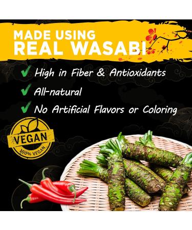 WASABI-O Combo Set: Original & Red Chili Sauce - Perfect Match for Seafood, Meats, and Vegetarian Dishes - Buy Online on GoSupps.com