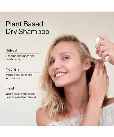Act+Acre Plant-Based Dry Shampoo - Natural Unscented Powder Spray with Fulvic Acid and Rice - 30% Bigger Size for Oily Hair, Volume Restoration - All Hair Types - Buy Online on GoSupps.com