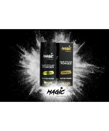 Magic Cosmetics Hair Styling Powder 20gr | Matt Look | Anti-Gravity Powder Styler | Hair Beard Styling Comb 032 - Buy Online on GoSupps.com