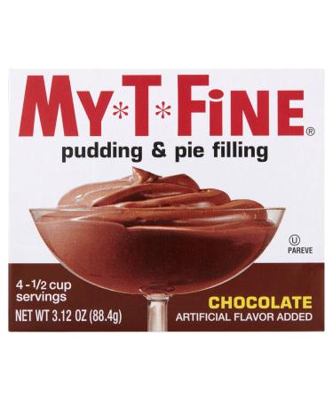 My T Fine Pudding, Chocolate, 3.125-Ounce (Pack of 12)