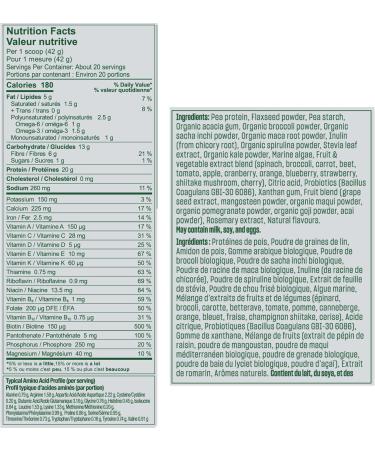 Vega All-in-One Vegan Protein Powder Mixed Berry (20 Servings) Superfood Ingredients Vitamins For Immunity Support Keto Friendly Pea Protein For Women & Men 850g (Packaging May Vary) Mixed Berry 20 Servings (Pack of 1) - Buy Online on GoSupps.com